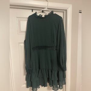 Beautiful homecoming dress! Emerald green